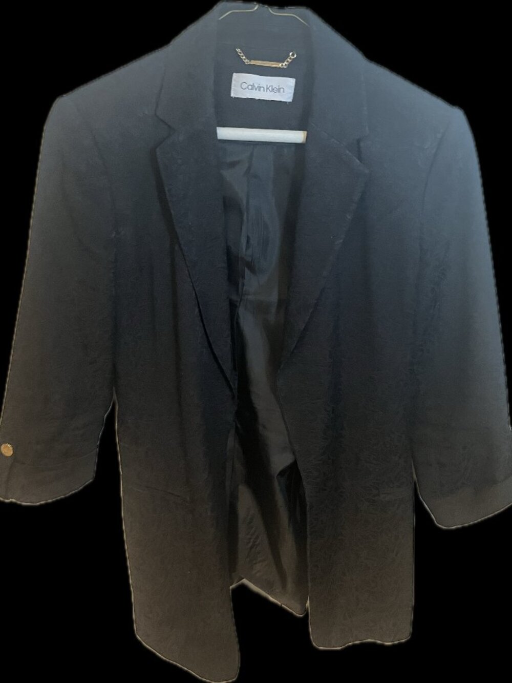 Calvin Klein black blazer